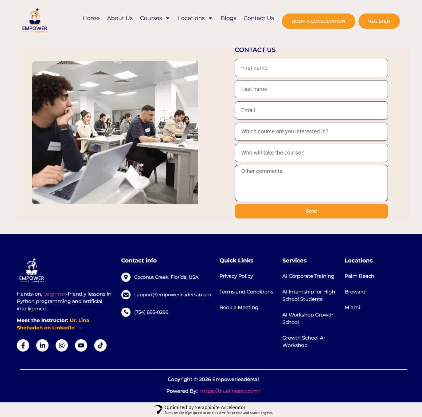 seo grow Empowerleader Case Study