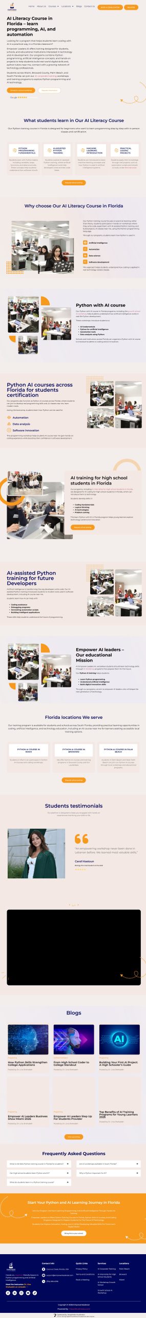 seo grow Empowerleader Case Study