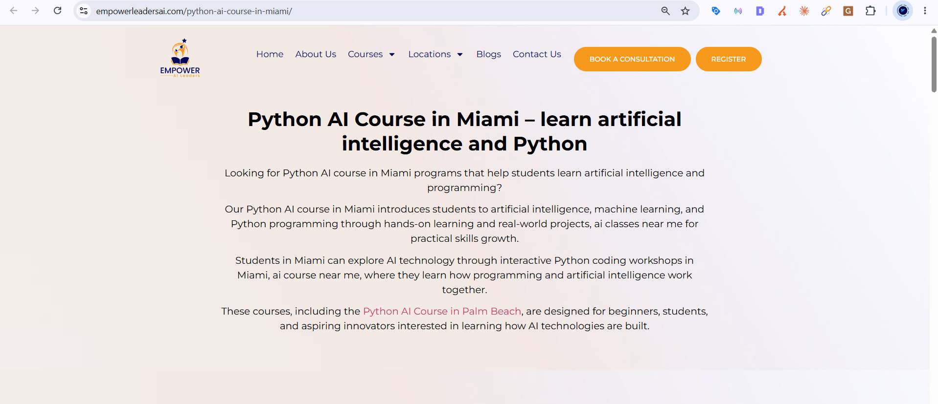 Empower Leaders AI SEO Case Study