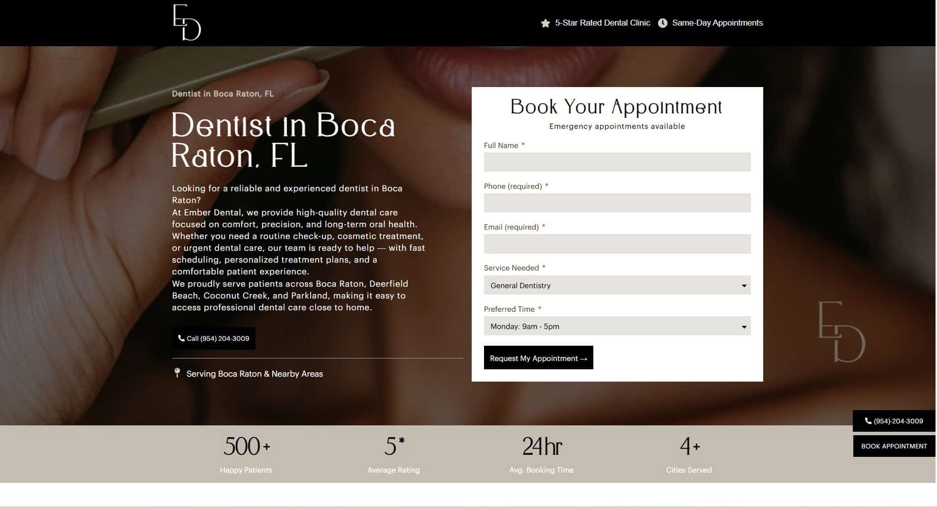 Ember Dental Google Ads Case Study