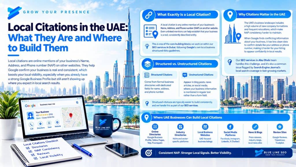Local Citations in UAE Local Citations in the UAE: What They Are and Where to Build Them