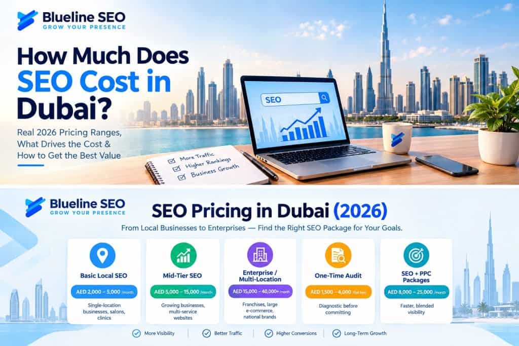SEO Cost in Dubai How Much Does SEO Cost in Dubai? 2026 Pricing Guide